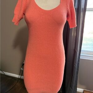 Storia Peach Knit‎ Dress